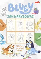 Okładka: Bluey. Jak narysować