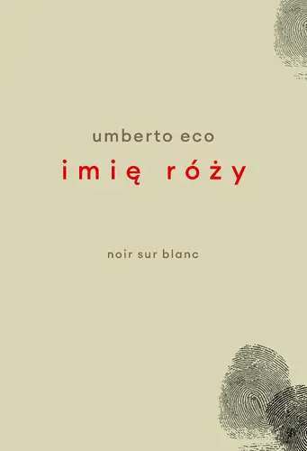 Okładka: Imię róży