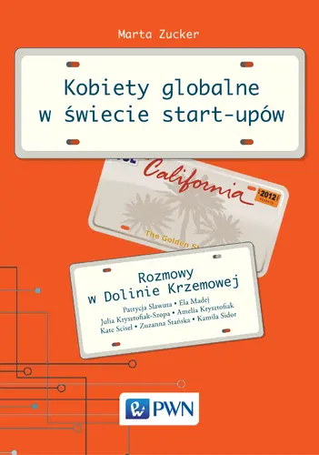 Okładka: Kobiety globalne w świecie start-upów. Rozmowy w Dolinie Krzemowej