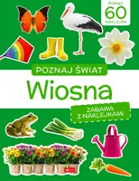 Okładka: Poznaj świat. Zabawa z naklejkami. Wiosna-2026