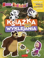 Okładka: Masza i Niedźwiedź. Książka do wyklejania