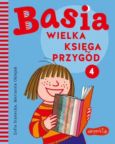Okładka: Wielka księga przygód 4. Basia