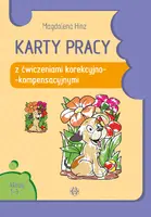 Okładka: Karty pracy z ćwiczeniami korekcyjno-kompensacyjnymi. Klasy 1-3