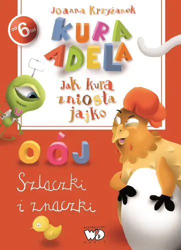 Okładka: Jak kura zniosła jajko. Szlaczki i znaczki