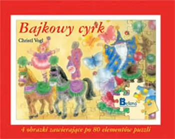 Okładka: Bajkowy cyrk - puzzle