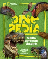 Okładka: Dinopedia. Najlepsza encyklopedia dinozaurów