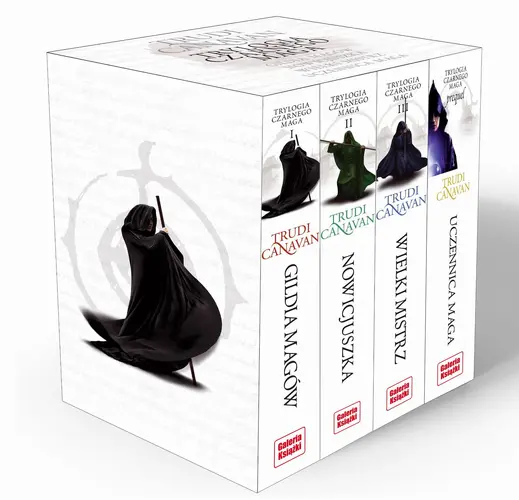 Okładka: Pakiet Trylogia Czarnego Maga + Uczennica Maga