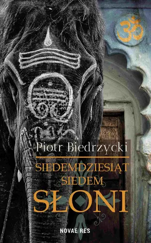 Okładka: Siedemdziesiąt siedem słoni