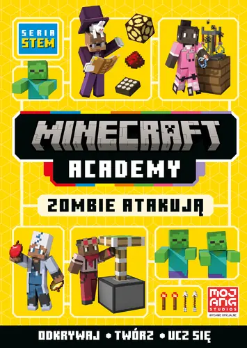 Okładka: Minecraft Academy. Zombie atakują