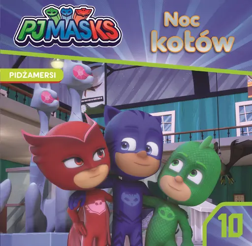 Okładka: Pidżamersi. Noc kotów