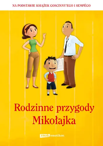 Okładka: Rodzinne przygody Mikołajka