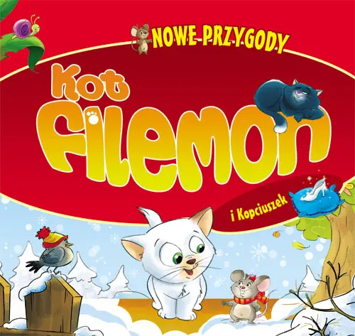 Okładka: Kot Filemon i Kopciuszek