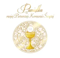 Okładka: Pamiątka mojej Pierwszej Komunii Świętej