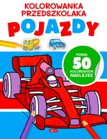 Okładka: Kolorowanka przedszkolaka. Pojazdy