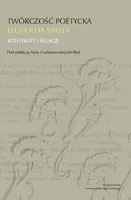 Okładka: Twórczość poetycka Leopolda Staffa