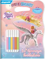 Okładka: Playmobil Princess Magic. Superkolory. W tęczowym królestwie