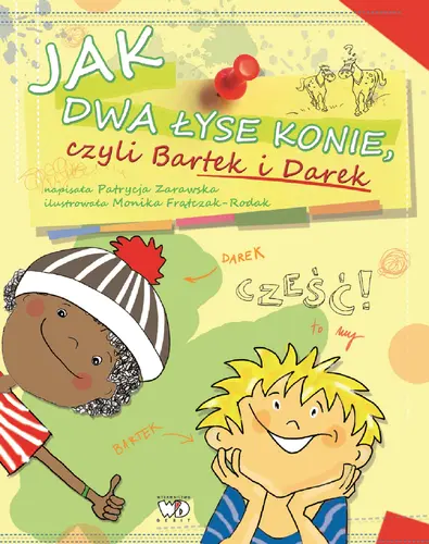 Okładka: Jak dwa łyse konie, czyli Bartek i Darek