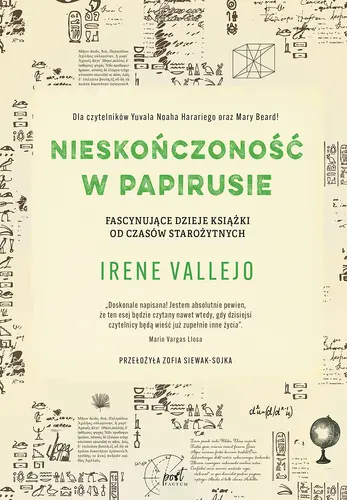 Okładka: Nieskończoność w papirusie