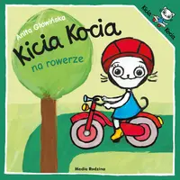 Okładka: Kicia Kocia na rowerze