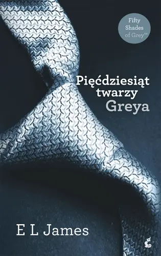 Okładka: Pięćdziesiąt twarzy Greya