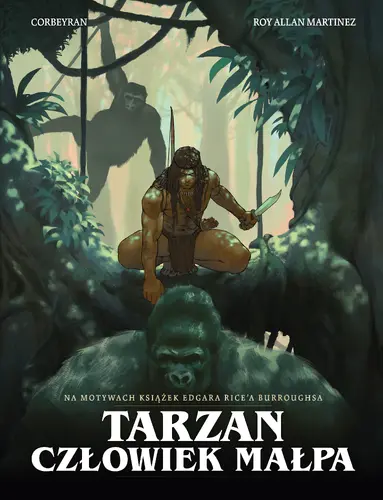 Okładka: Tarzan. Człowiek małpa