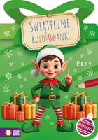 Okładka: Świąteczne kolorowanki. Elfy