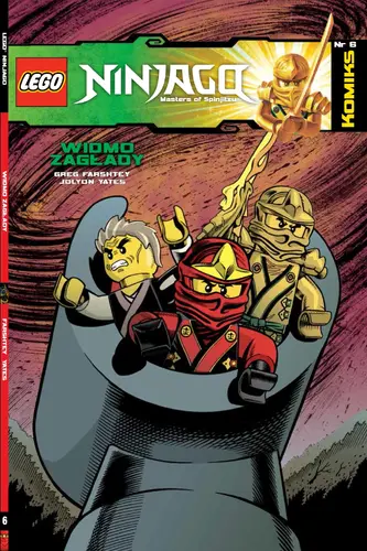 Okładka: LEGO Ninjago Komiks