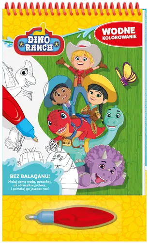 Okładka: Dino Ranch. Wodne kolorowanie cz. 1