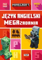 Okładka: Minecraft. Język angielski. Megazadania 7+