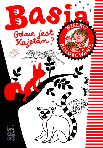 Okładka: Gdzie jest Kajetan? Wielkie kolorowanie