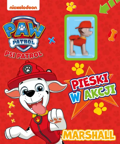 Okładka: Psi Patrol. Pieski w Akcji. Marshall.