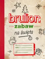 Okładka: Brulion zabaw na święta