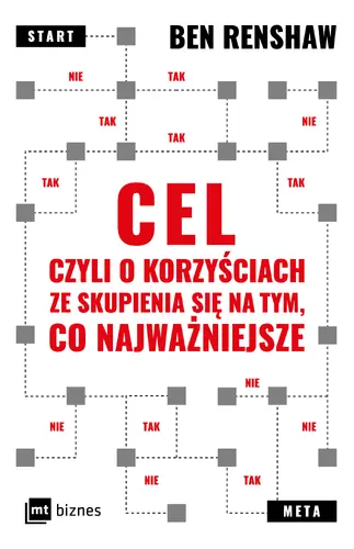 Okładka: Cel, czyli o korzyściach ze skupienia się na tym, co najważniejsze