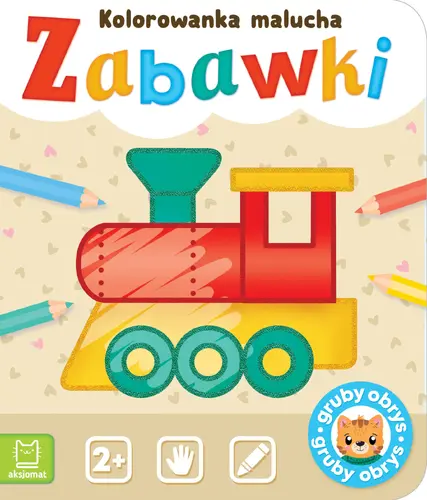 Okładka: Zabawki. Kolorowanka malucha