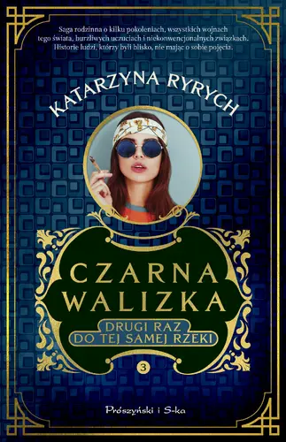 Okładka: Czarna walizka. Drugi raz do tej samej rzeki