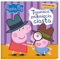 Okładka: Peppa Pig. Historyjki z okienkami. Tajemnica zniknięcia ciasta
