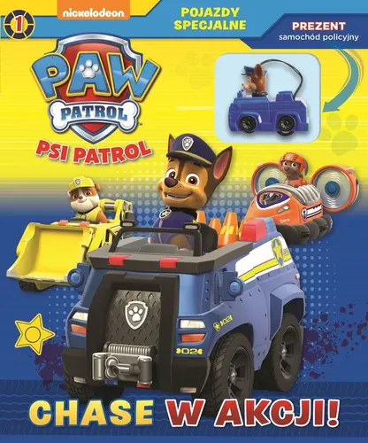 Okładka: Psi Patrol. Pojazdy specjalne