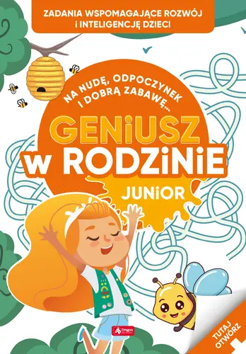 Okładka: Geniusz w rodzinie Junior