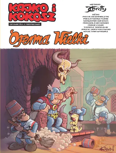 Okładka: Kajko i Kokosz. Opowieści z Mirmiłowa. Oferma Wielki