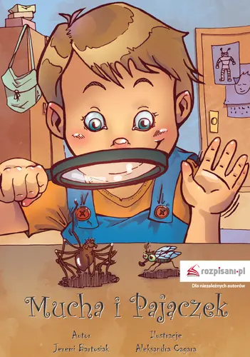 Okładka: Mucha i Pajączek
