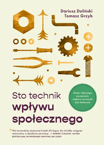 Okładka: Sto technik wpływu społecznego