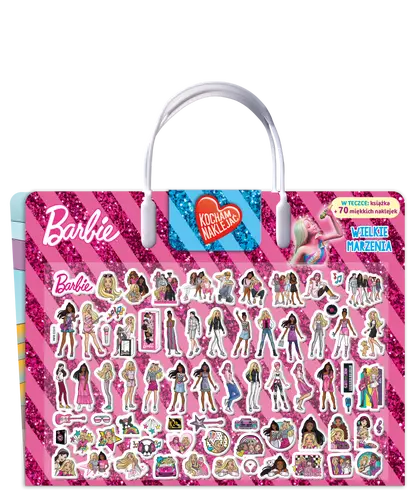Okładka: Barbie. Kocham naklejać cz. 2 Wielkie marzenia