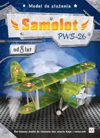 Okładka: Model do złożenia. Samolot PWS-26