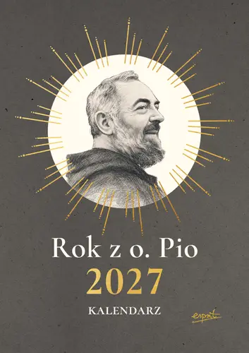 Okładka: Kalendarz 2027. Rok z o. Pio