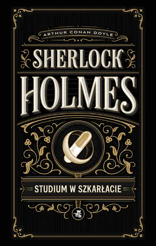 Okładka: Sherlock Holmes. Studium w szkarłacie