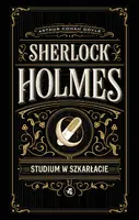 Okładka: Sherlock Holmes. Studium w szkarłacie