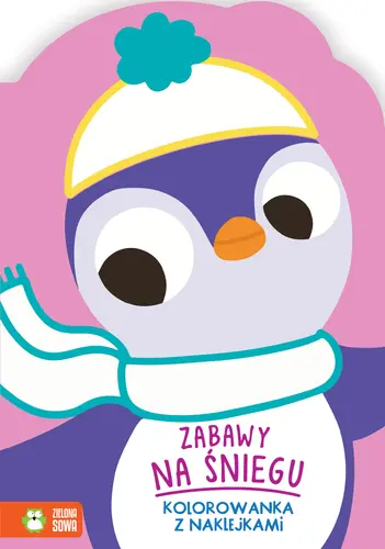 Okładka: Zimowe kolorowanie. Zabawy na śniegu