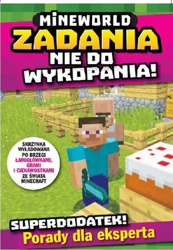 Okładka: MineWorld. Zadania nie do wykopania