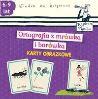 Okładka: Karty obrazkowe Ortografia z mrówką i borówką (6-9 lat)