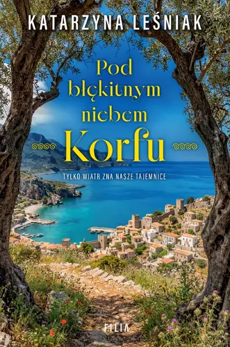 Okładka: Pod błękitnym niebem Korfu